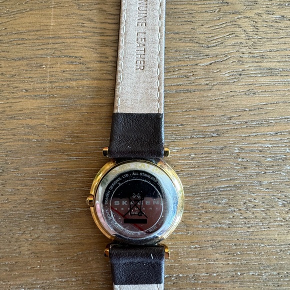 Skagen Women’s Watch - Gold with Brown Leather - Picture 4 of 4